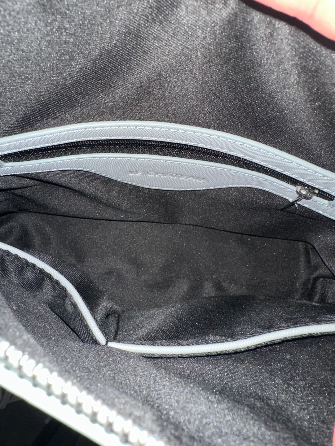 LE CHÂTEAU Blue Handbag with Crossbody Strap - photo 3