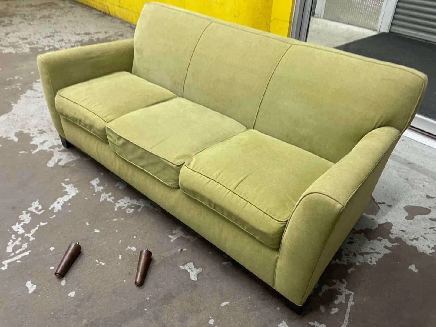 Lime Green Sofa