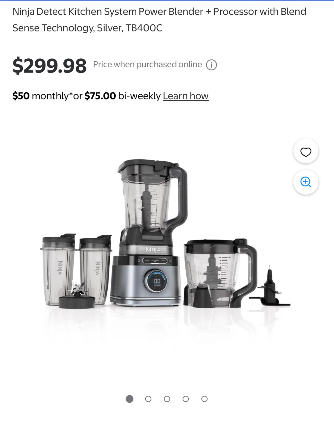 Ninja Detect Kitchen System Power - photo 2