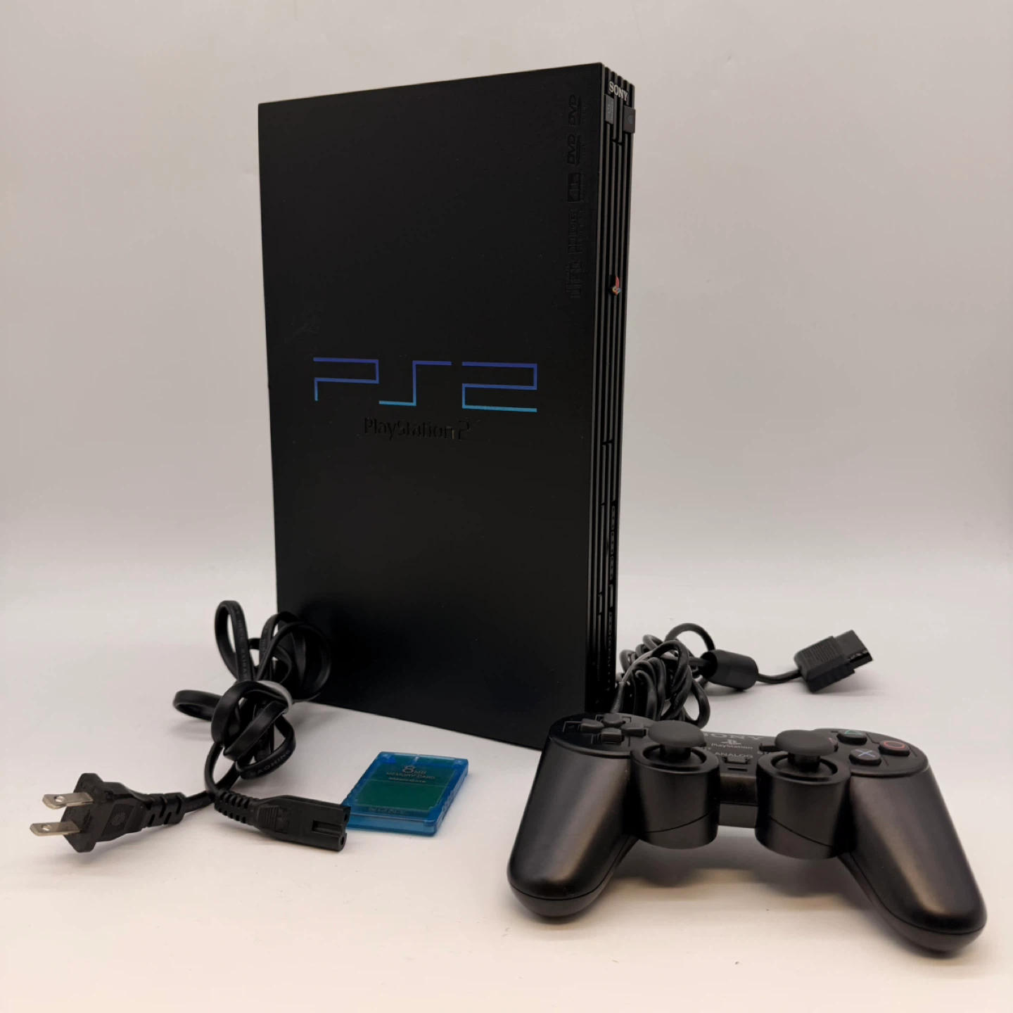 Sony PlayStation 2 Slim Console with Controller and Memory Card