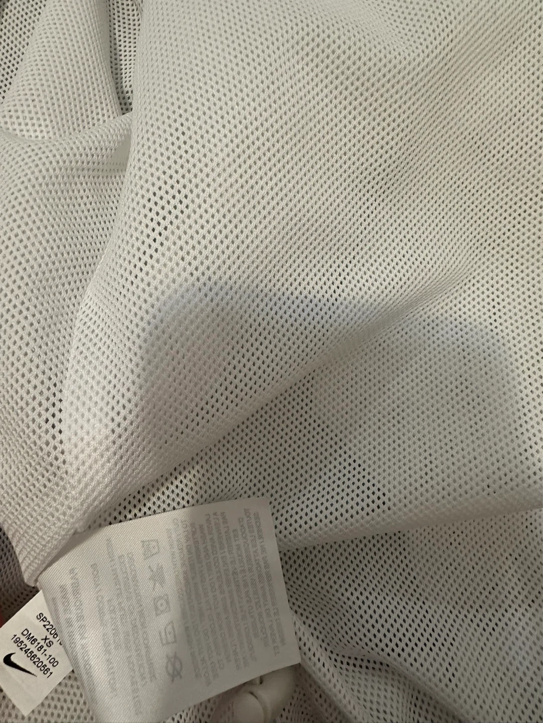 Nike White Windbreaker Jacket XS - photo 4