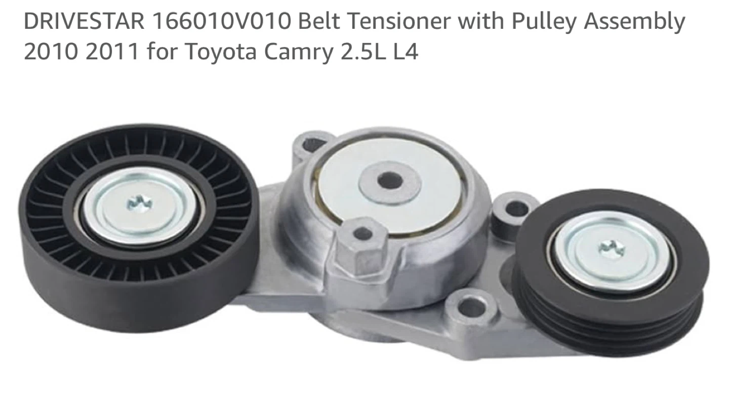 Belt Tensioner with Pulley Assembly for Toyota Camry 2010-2011 - photo 4