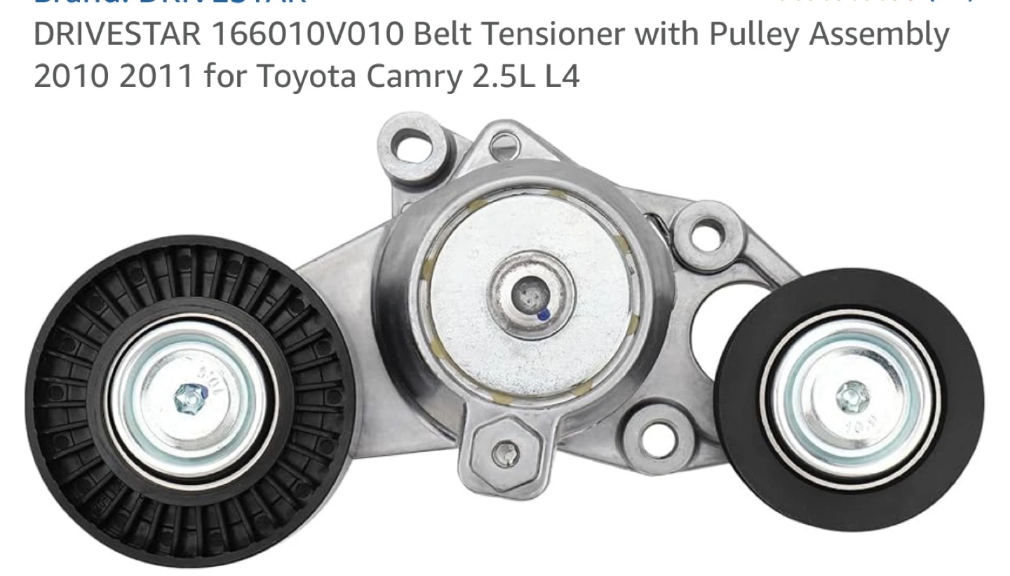 Belt Tensioner with Pulley Assembly for Toyota Camry 2010-2011 - photo 2