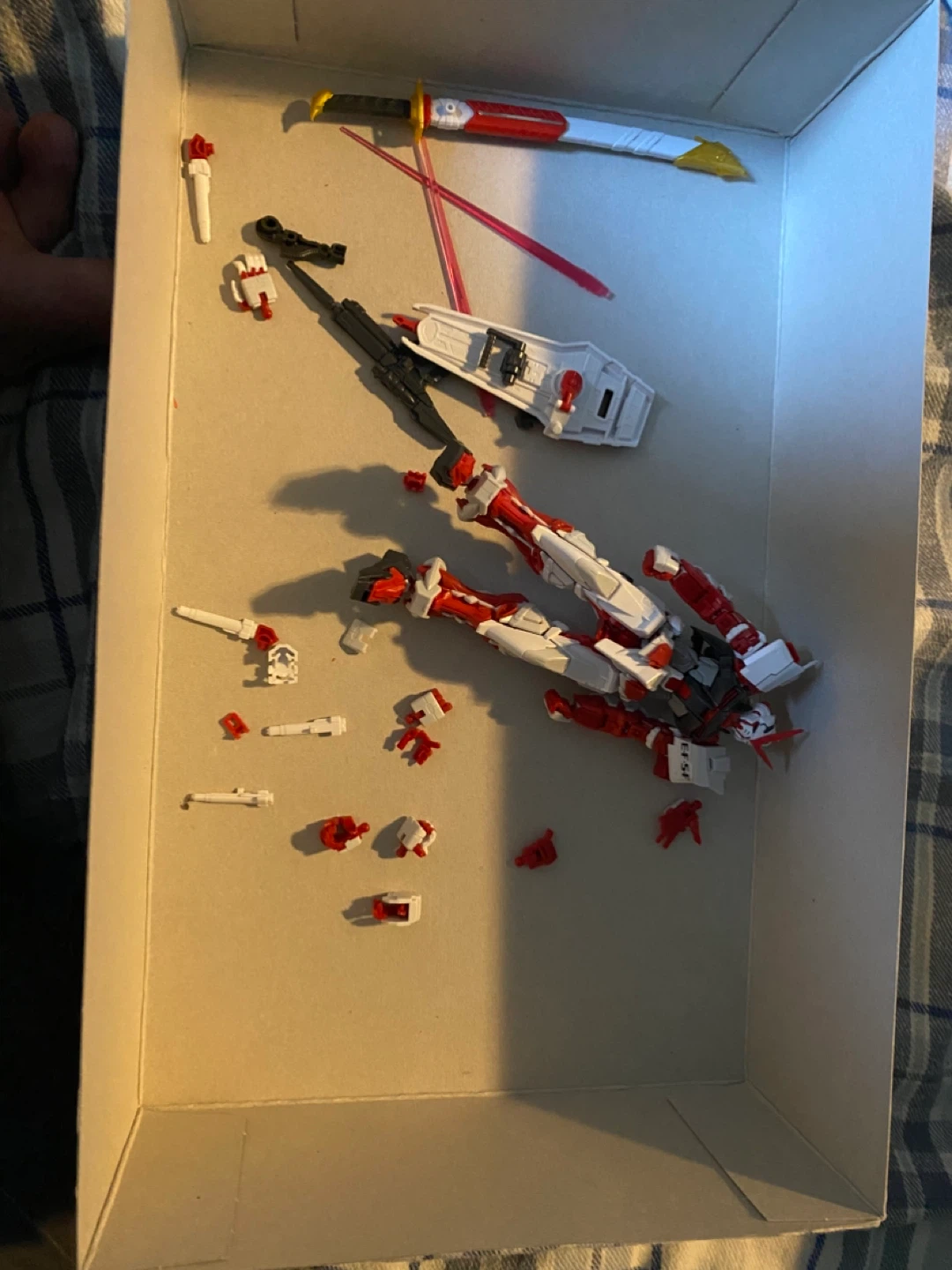 Bandai RG Gundam Astray Red Frame MBF-P02 Model Kit - photo 2