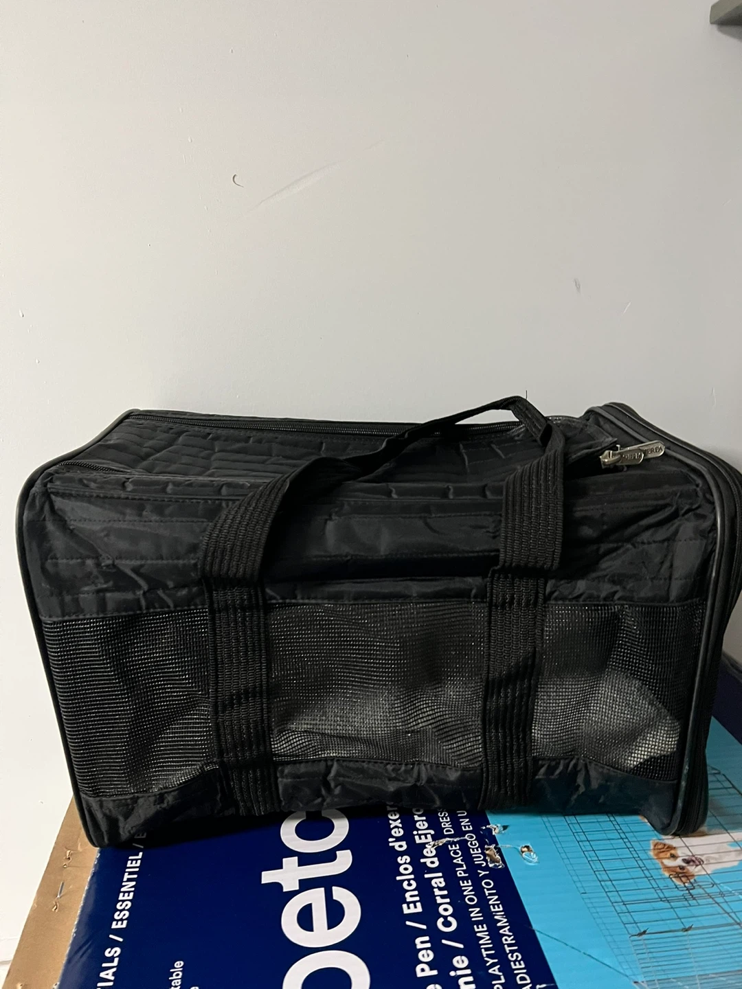 Black Pet Carrier Bag