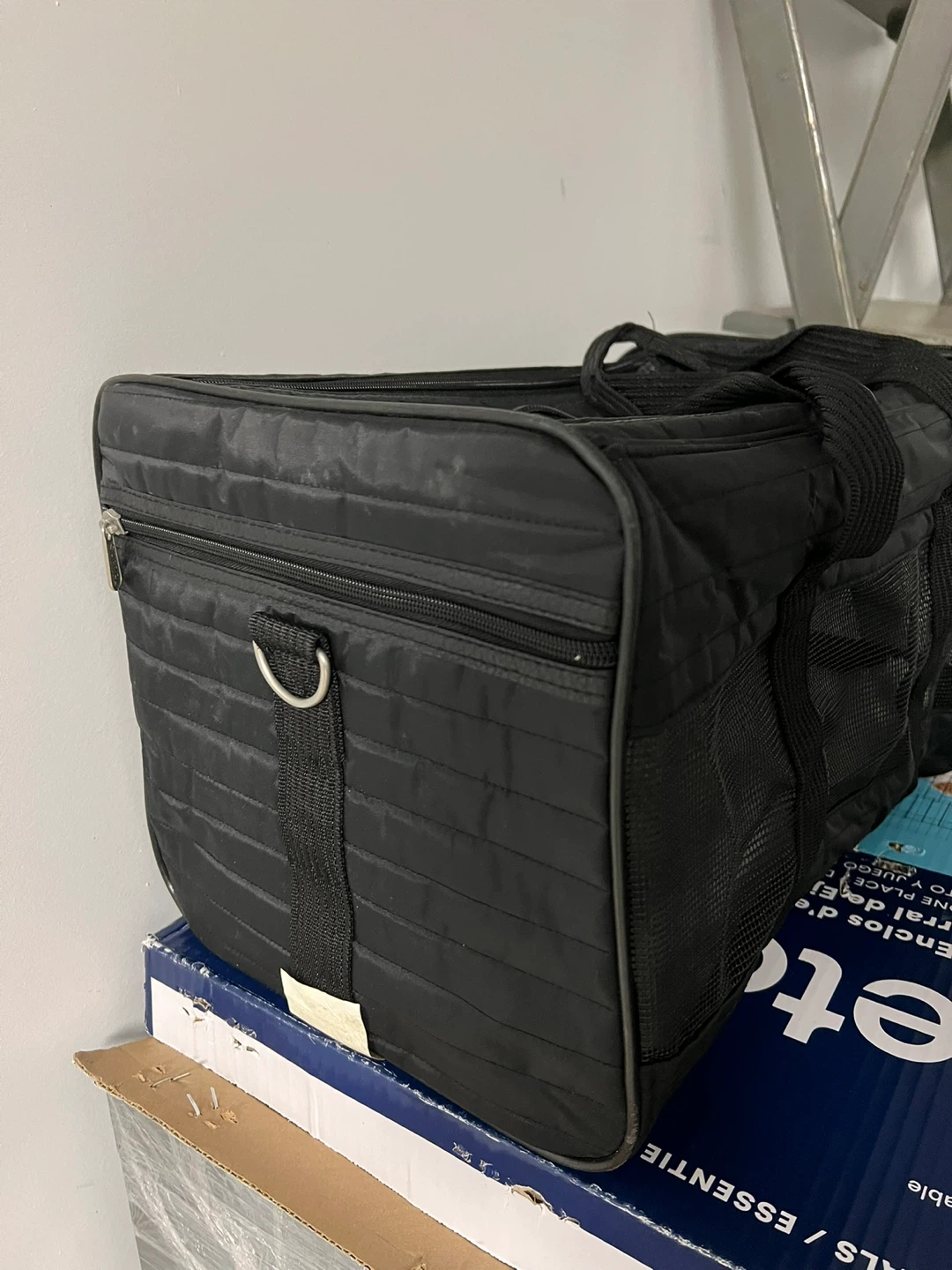 Black Pet Carrier Bag - photo 3
