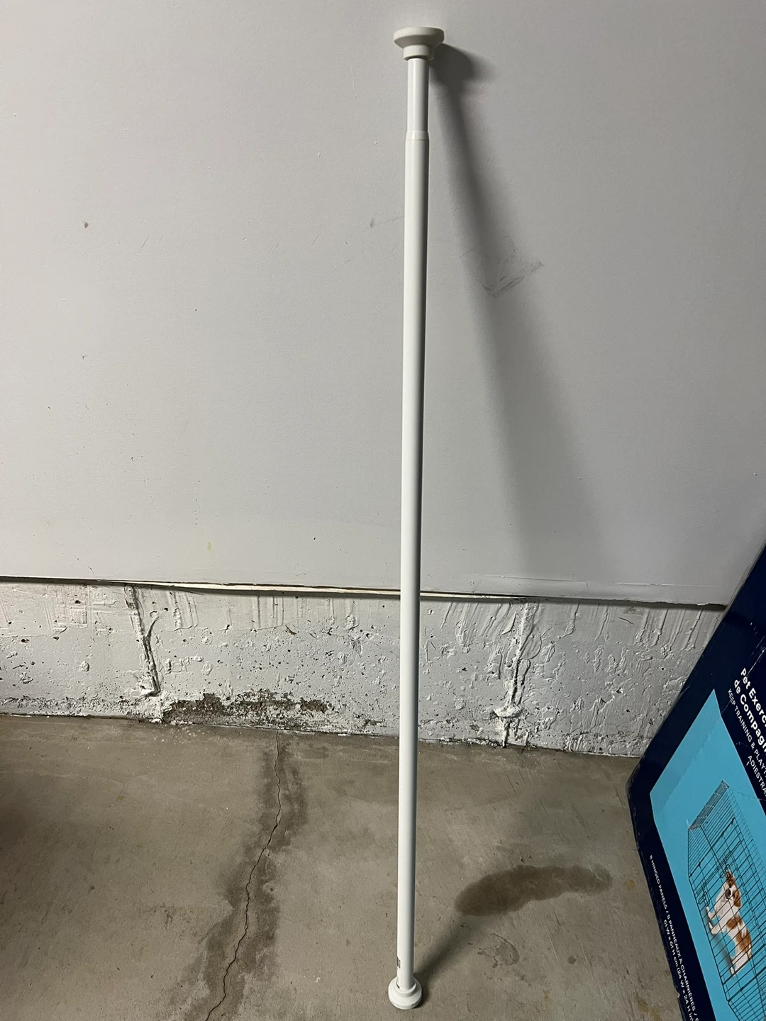 White Tension Rod