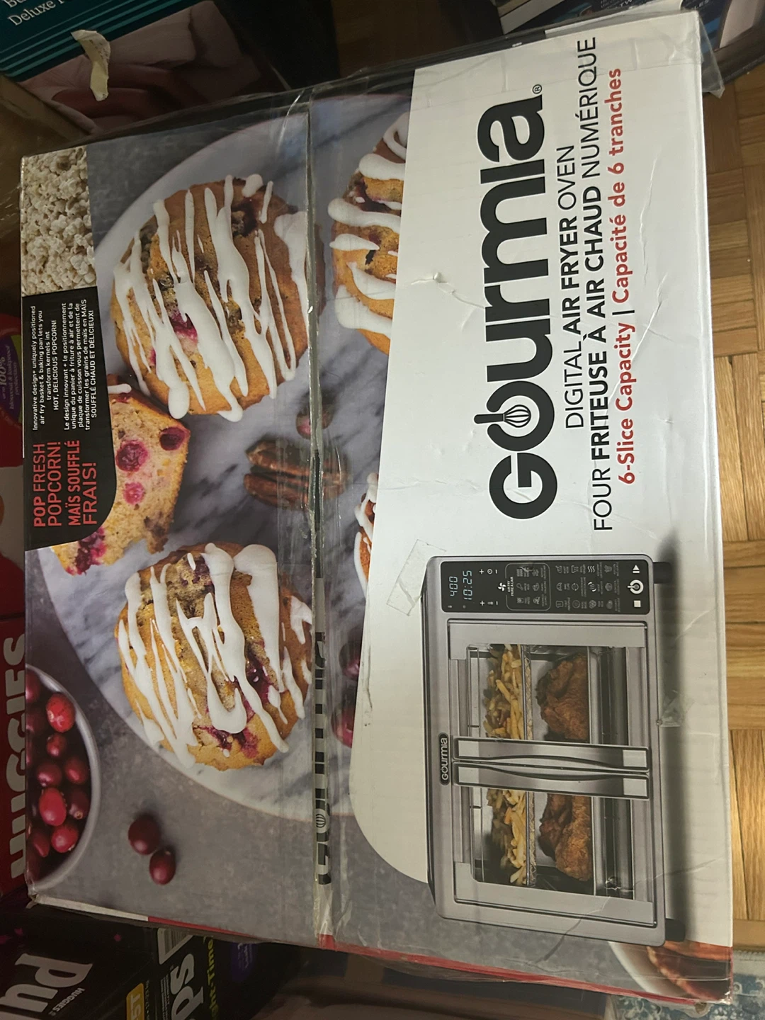 Gourmia Digital Air Fryer Toaster Oven GTF7465