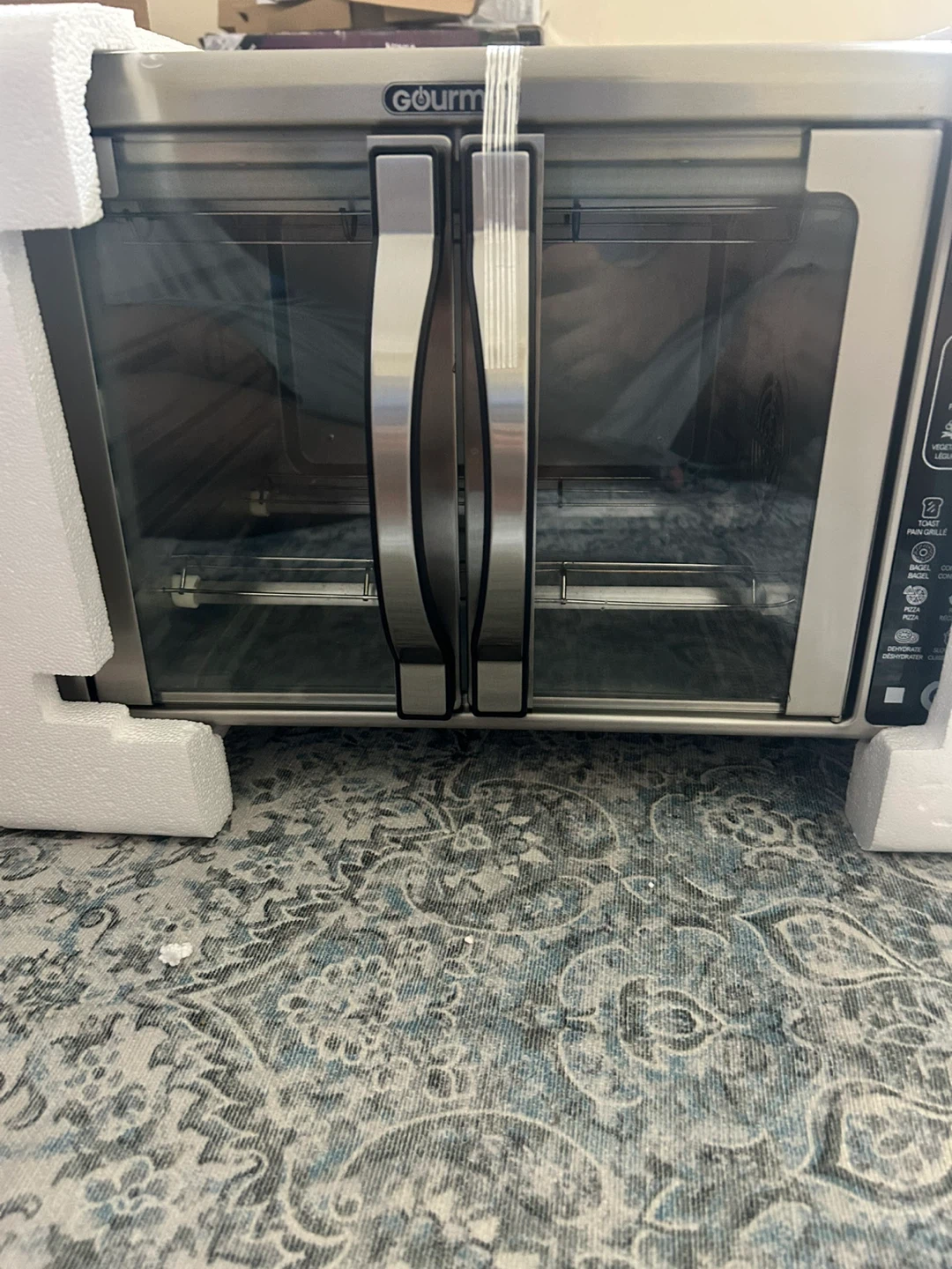 Gourmia Digital Air Fryer Toaster Oven GTF7465 - photo 4