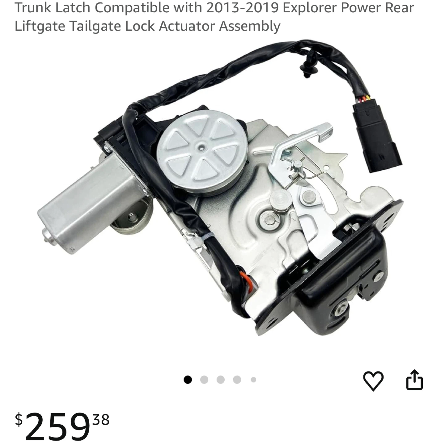 Trunk Latch Actuator for 2013-2019 Ford Explorer Power Liftgate