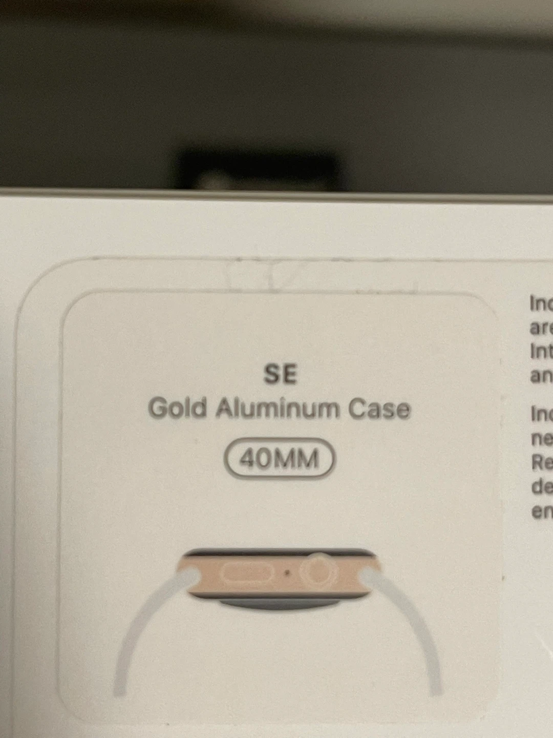 Apple Watch SE Gold Aluminum Case 40mm with Multiple Bands - photo 2