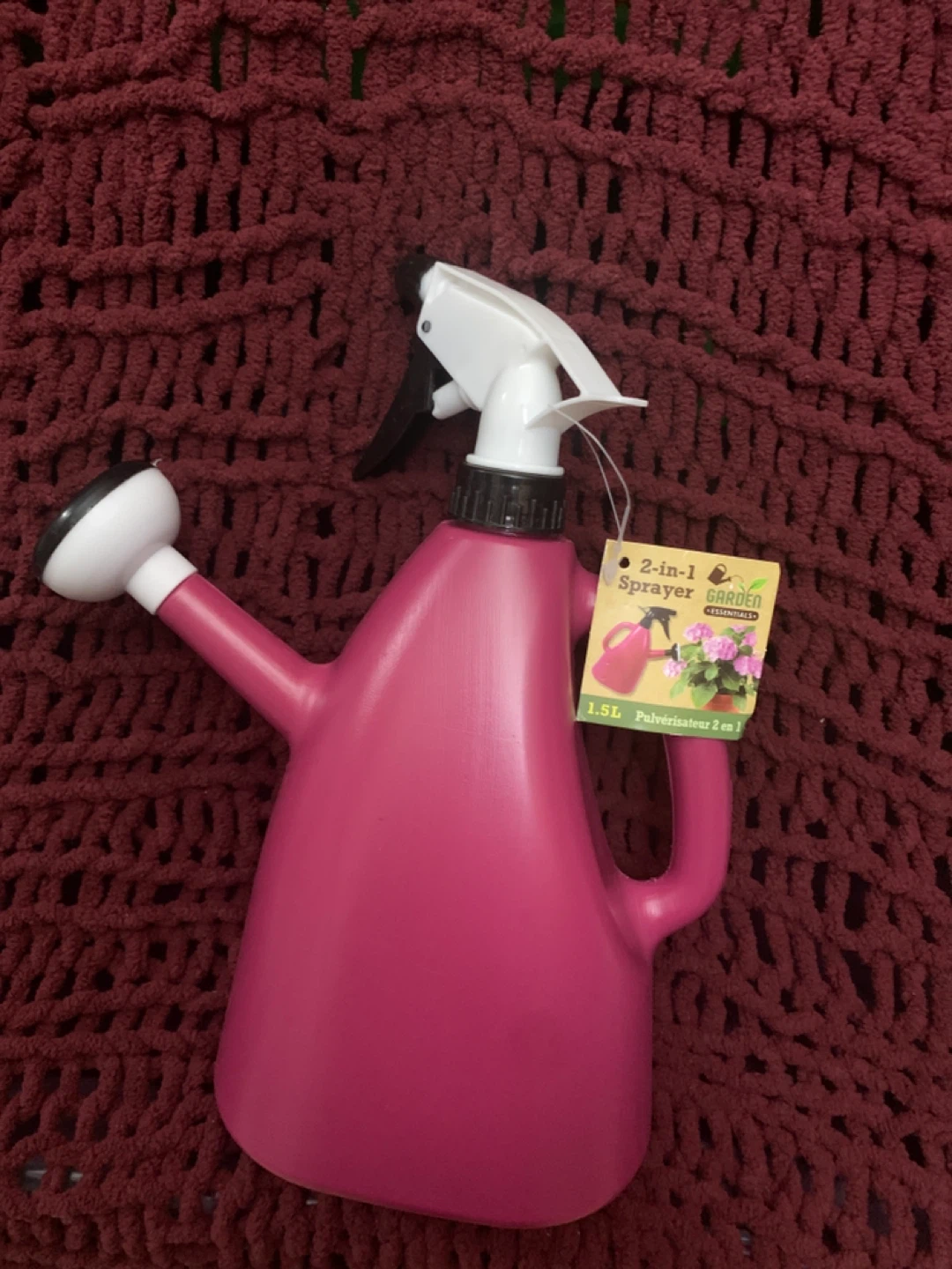 2-in-1 Sprayer Garden Essentials Watering Can