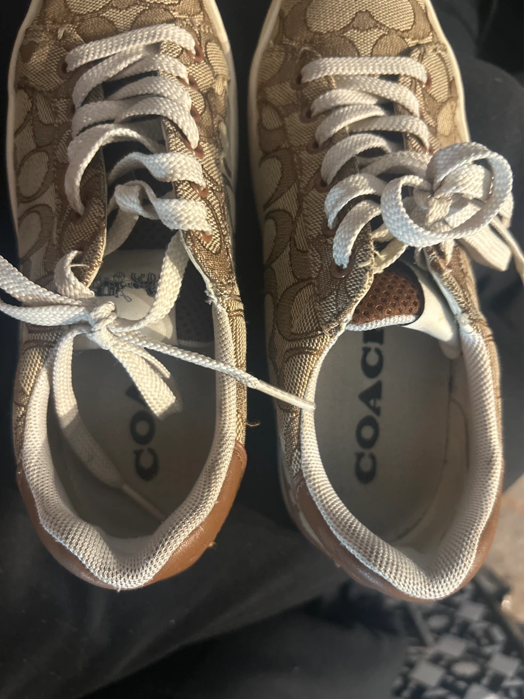Coach Signature Canvas Sneakers - photo 3