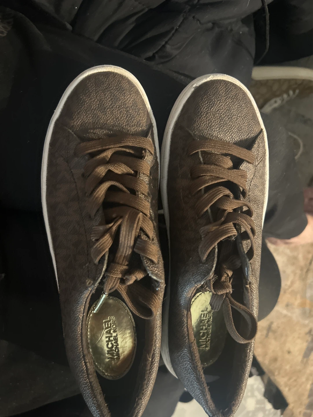 Michael Kors Logo Print Sneakers