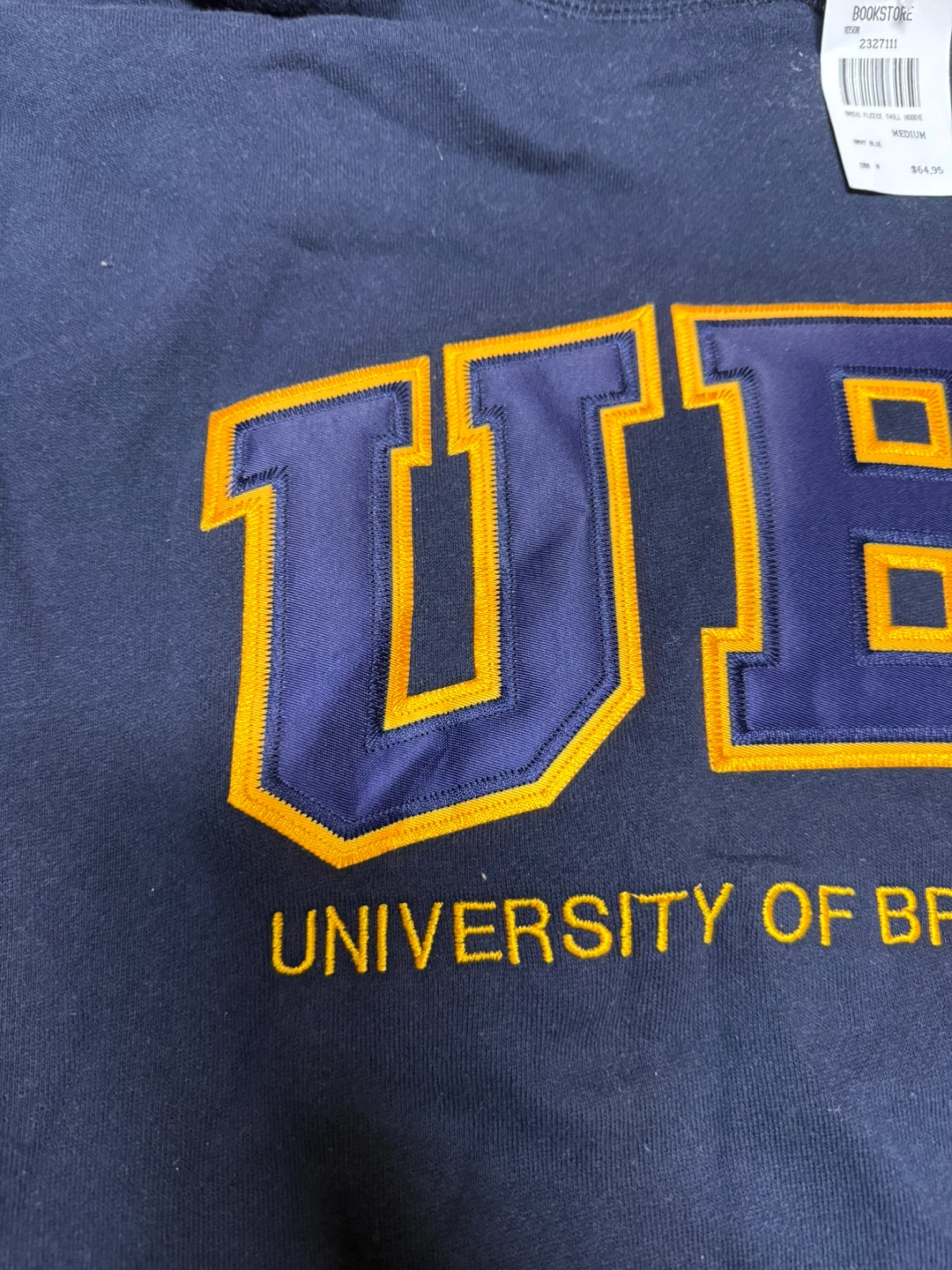 New navy UBC hoodie size M 🌱 - photo 2