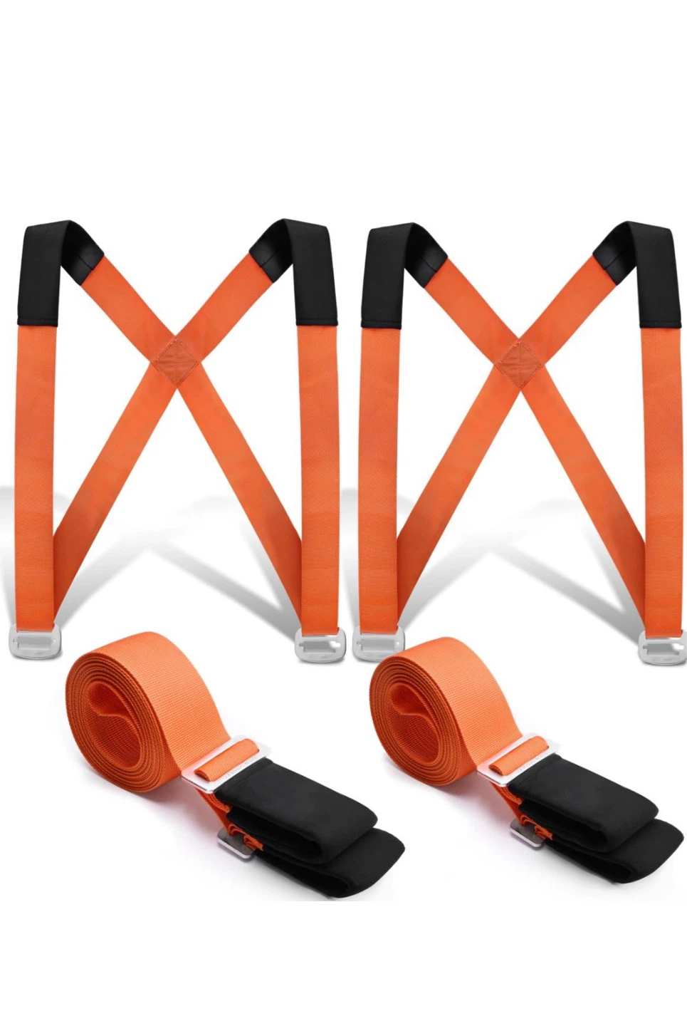 Red safety straps set - photo 2