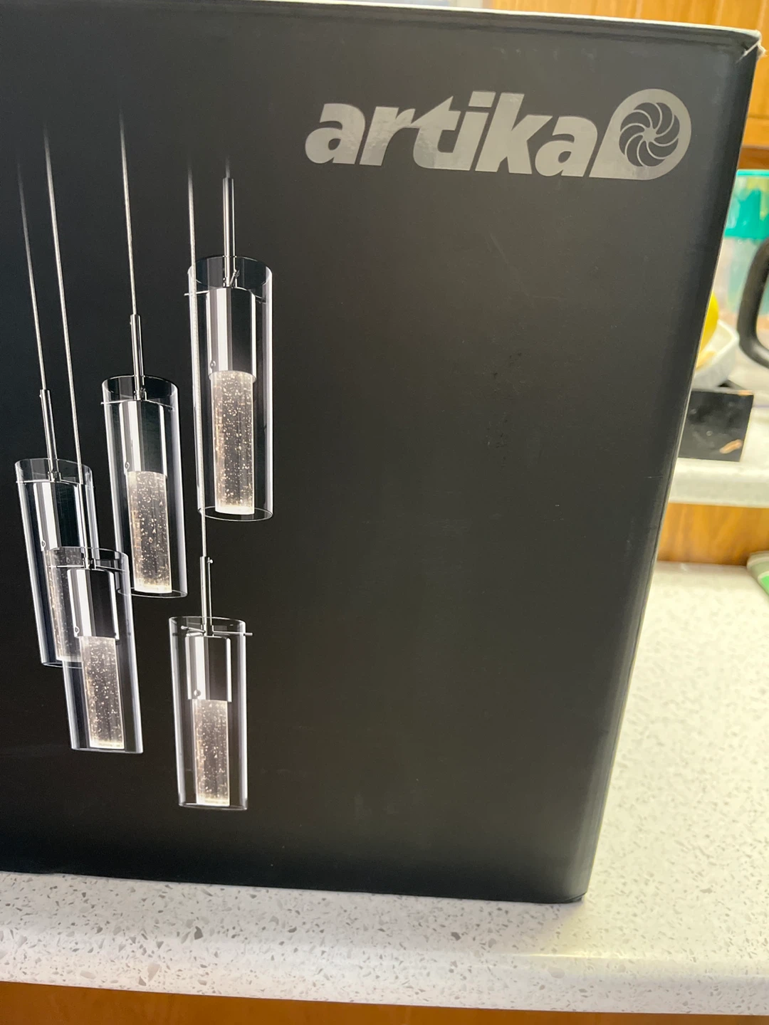 Artika Bubble Swirl 5-Pendant Light Fixture - photo 2