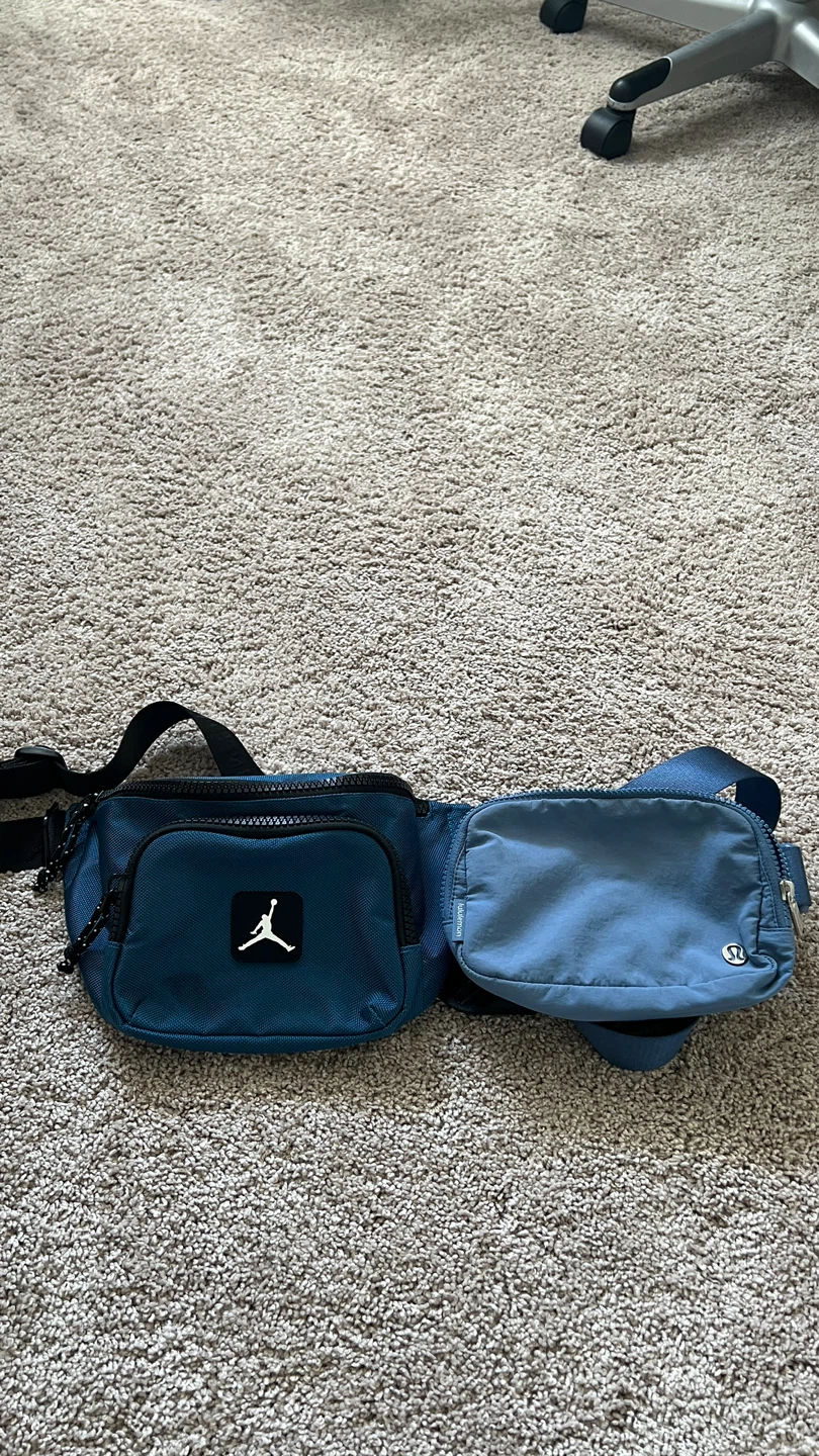 Jordan Jumpman Crossbody Waist Bag Blue - photo 3