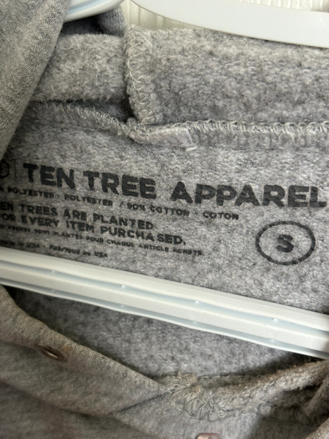 Ten Tree Apparel Grey Hoodie - photo 2