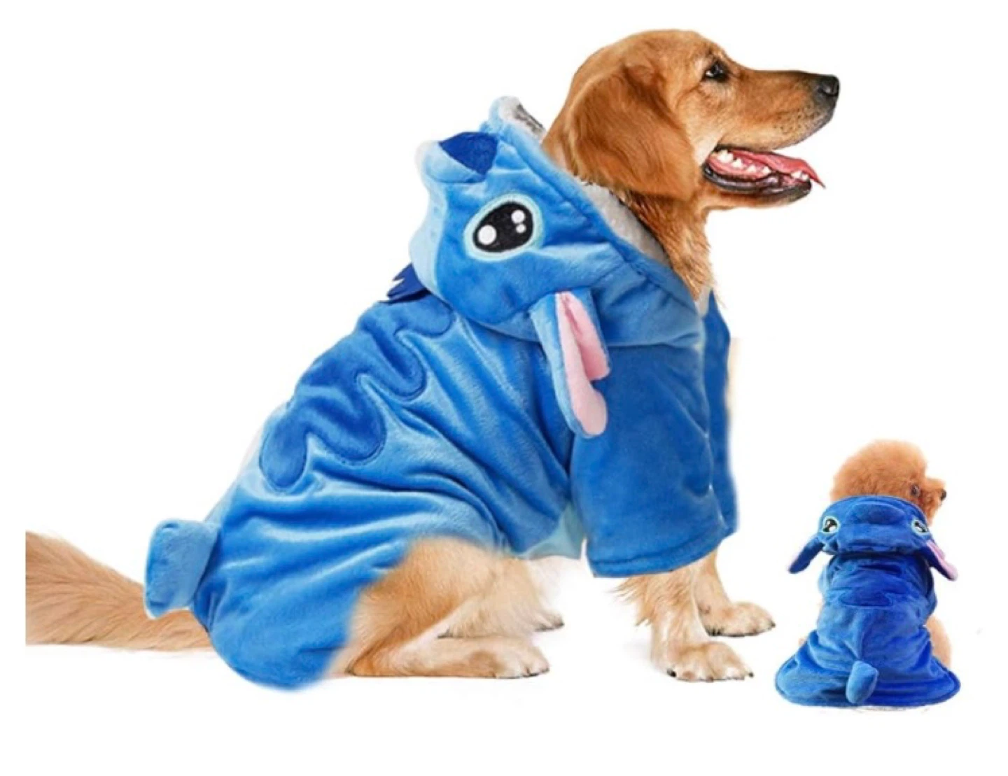 Blue Stitch Dog Costume Hoodie - photo 3