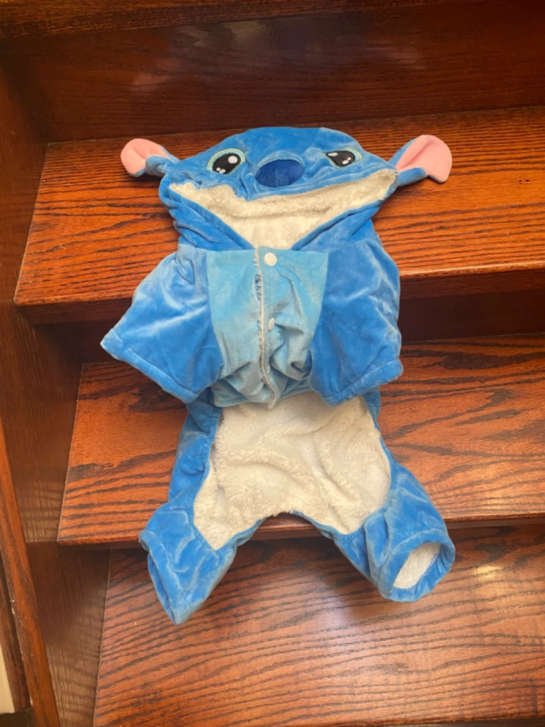 Blue Stitch Dog Costume Hoodie