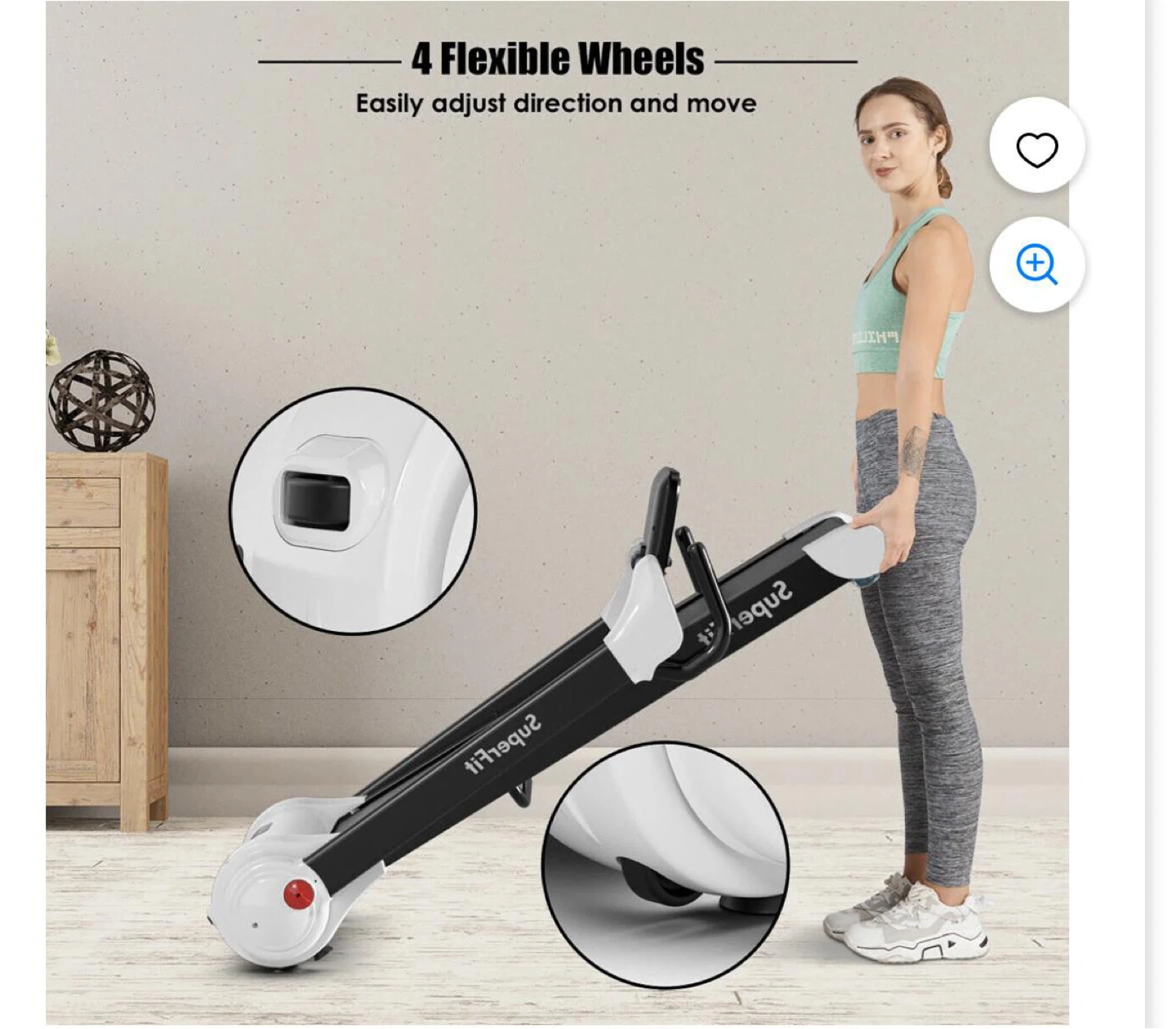 SuperFit Treadmill with Smart LED Screen - photo 3