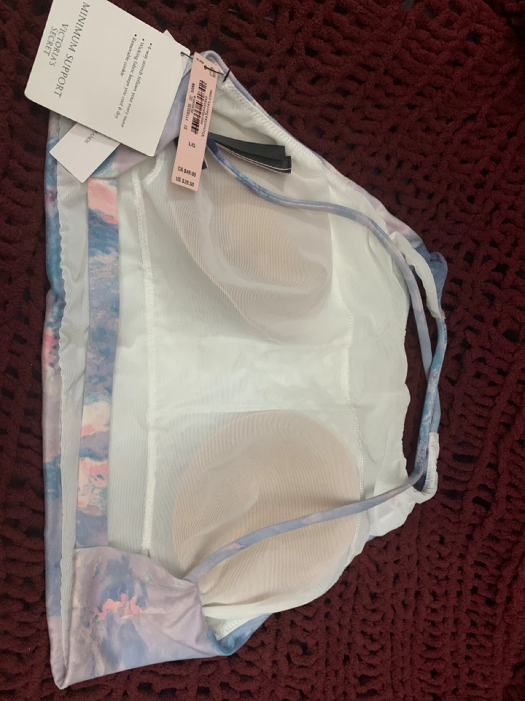 Victoria's Secret Minimum Support Bralette Large - photo 2