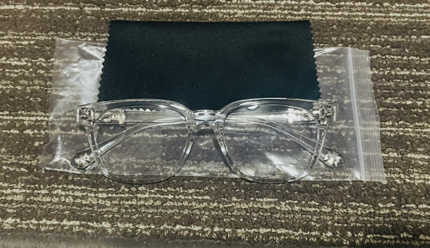 Chrome Hearts Clear Frame Glasses - photo 2