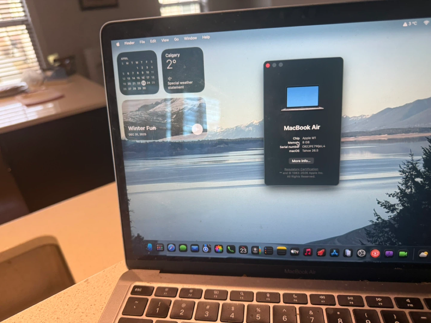 Apple MacBook Air M1 Laptop