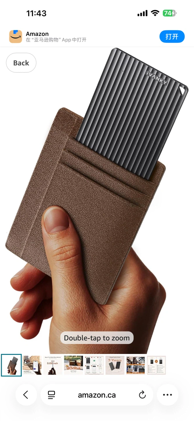 iVANKY Ultra-Slim Bluetooth Tracker