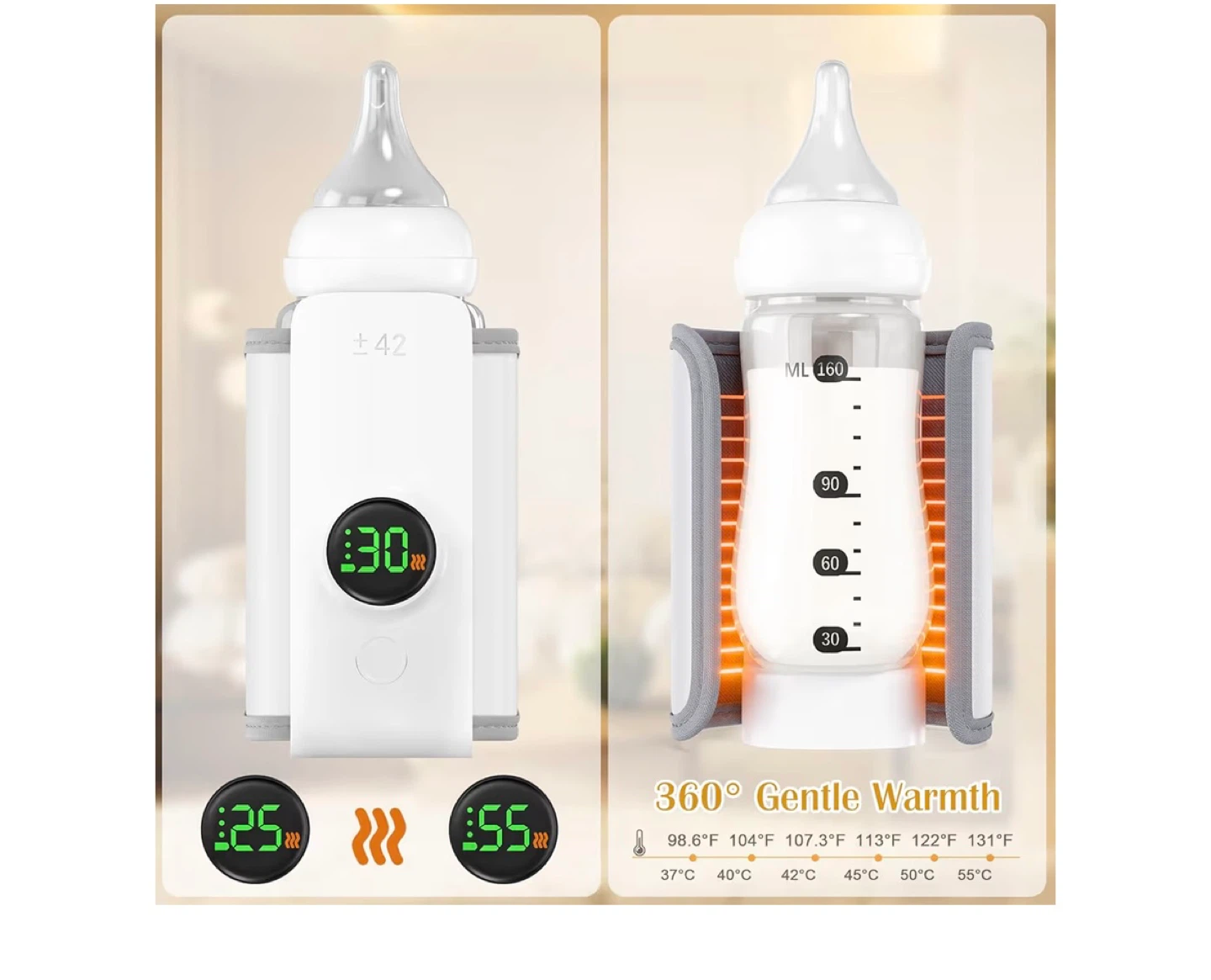 Baby Bottle Warmer 360 Gentle Warmth - photo 4