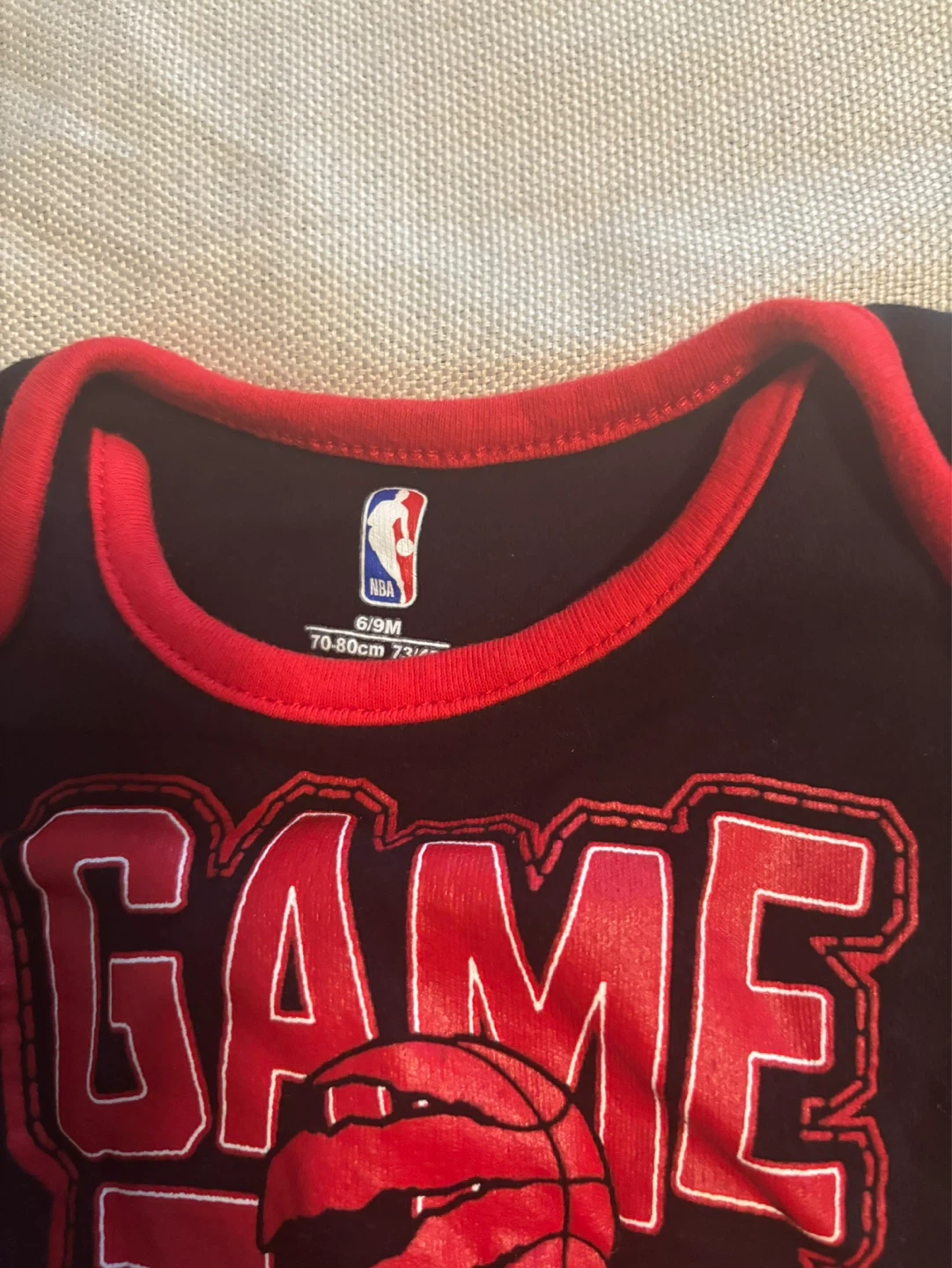 NBA Toronto Raptors Baby Onesie 6/9M - photo 2