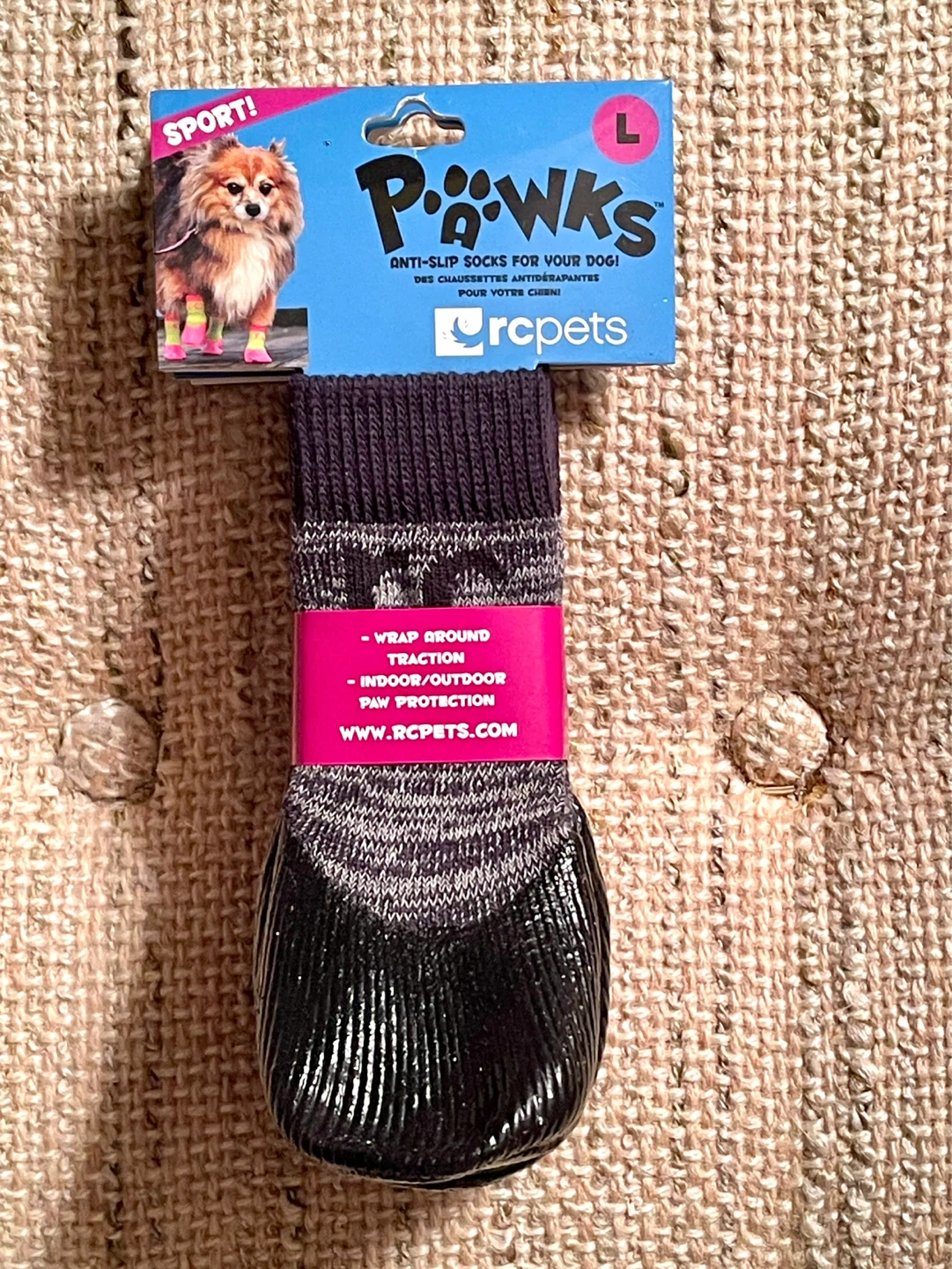 🌱NEW Pawks Sport Anti-Slip Socks for Dogs - Size L