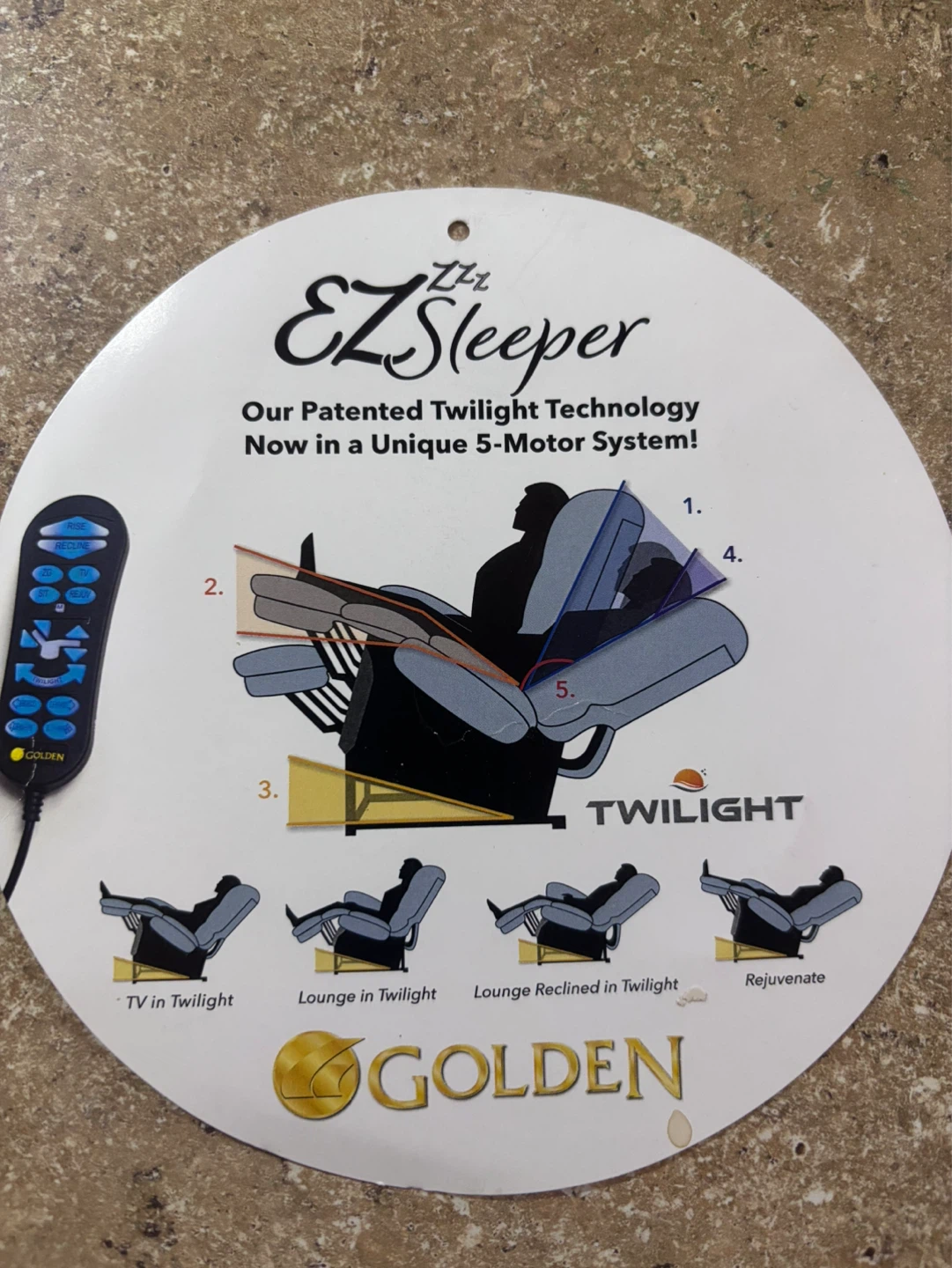 Golden EZ Sleeper Power Lift Recliner - photo 5