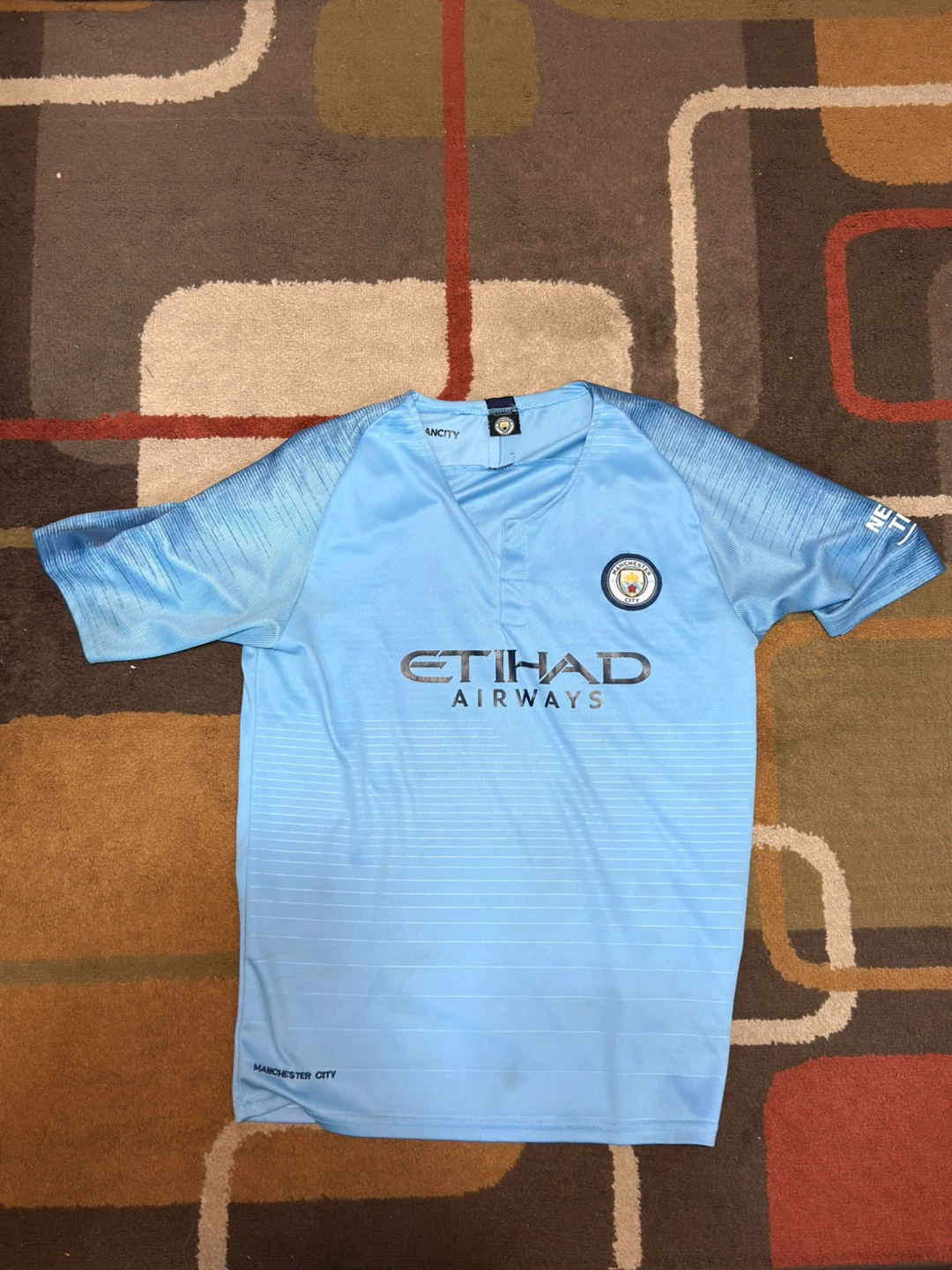 Manchester City "Kun Aguero 10" Jersey XL