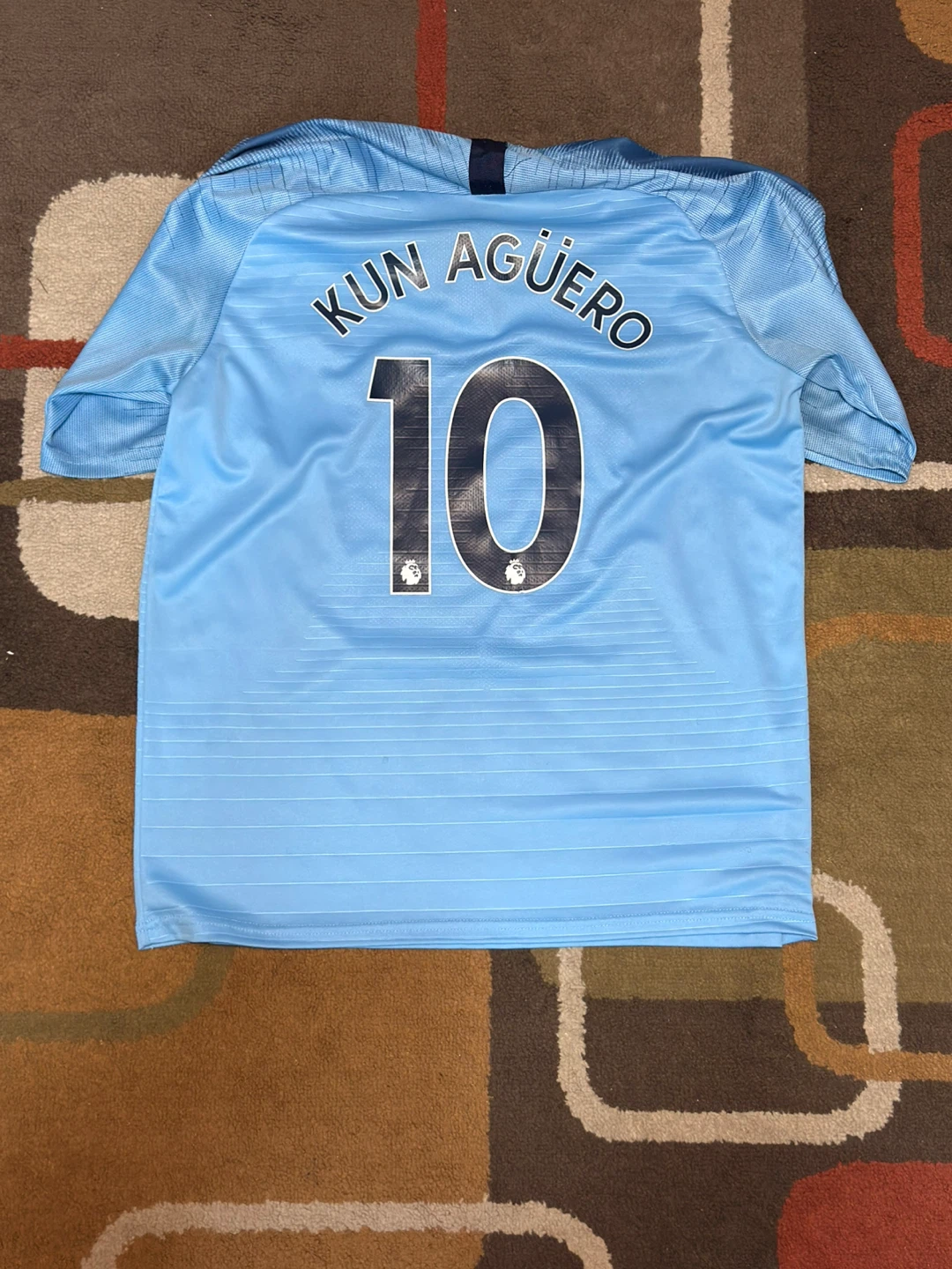 Manchester City "Kun Aguero 10" Jersey XL - photo 3