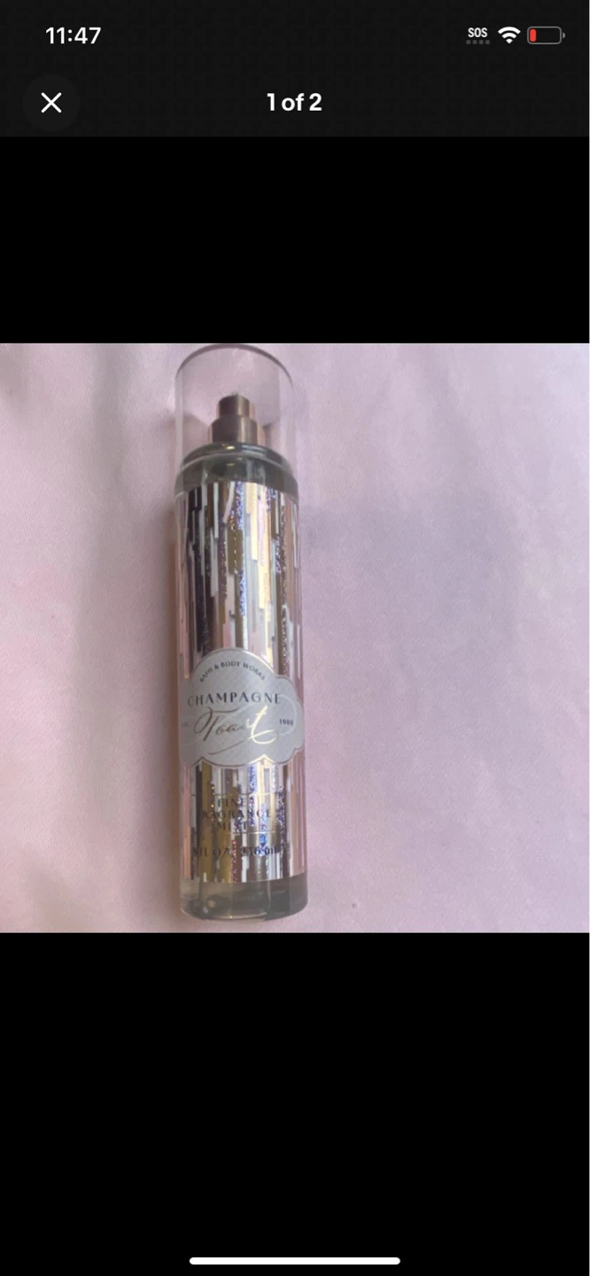 Bath & Body Works Champagne Toast Fine Fragrance Mist 8 oz - photo 2