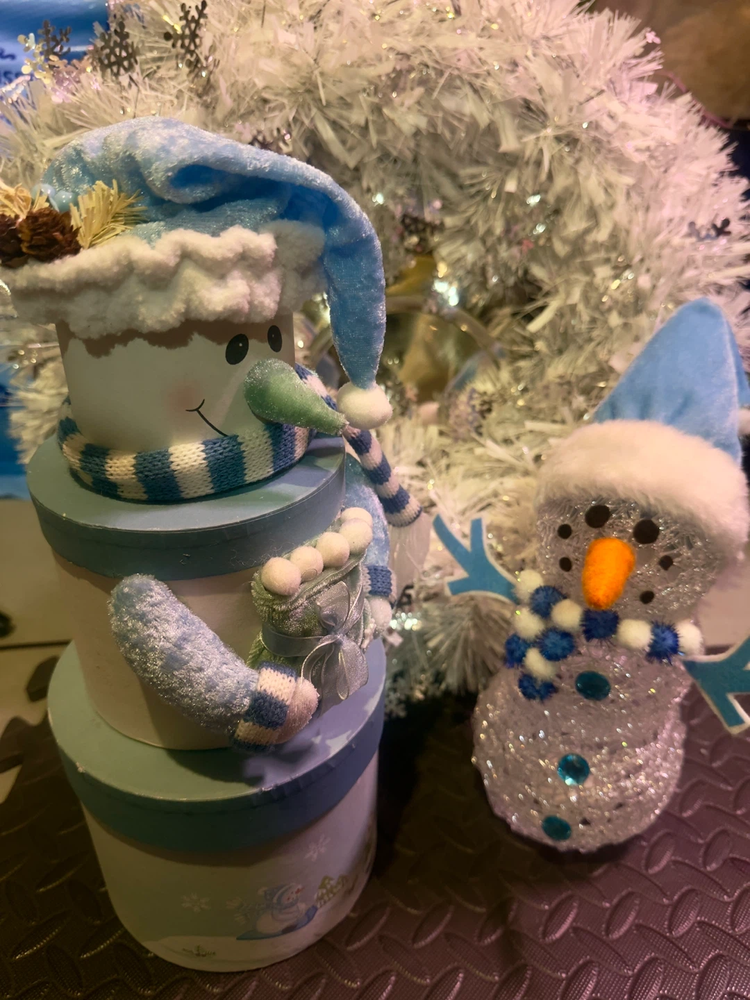 Snowman Decoration Set