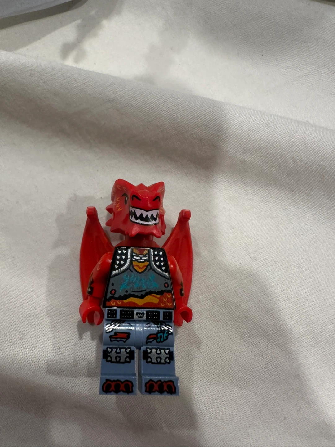 LEGO Red Dragon Mini figure very rare mint condition