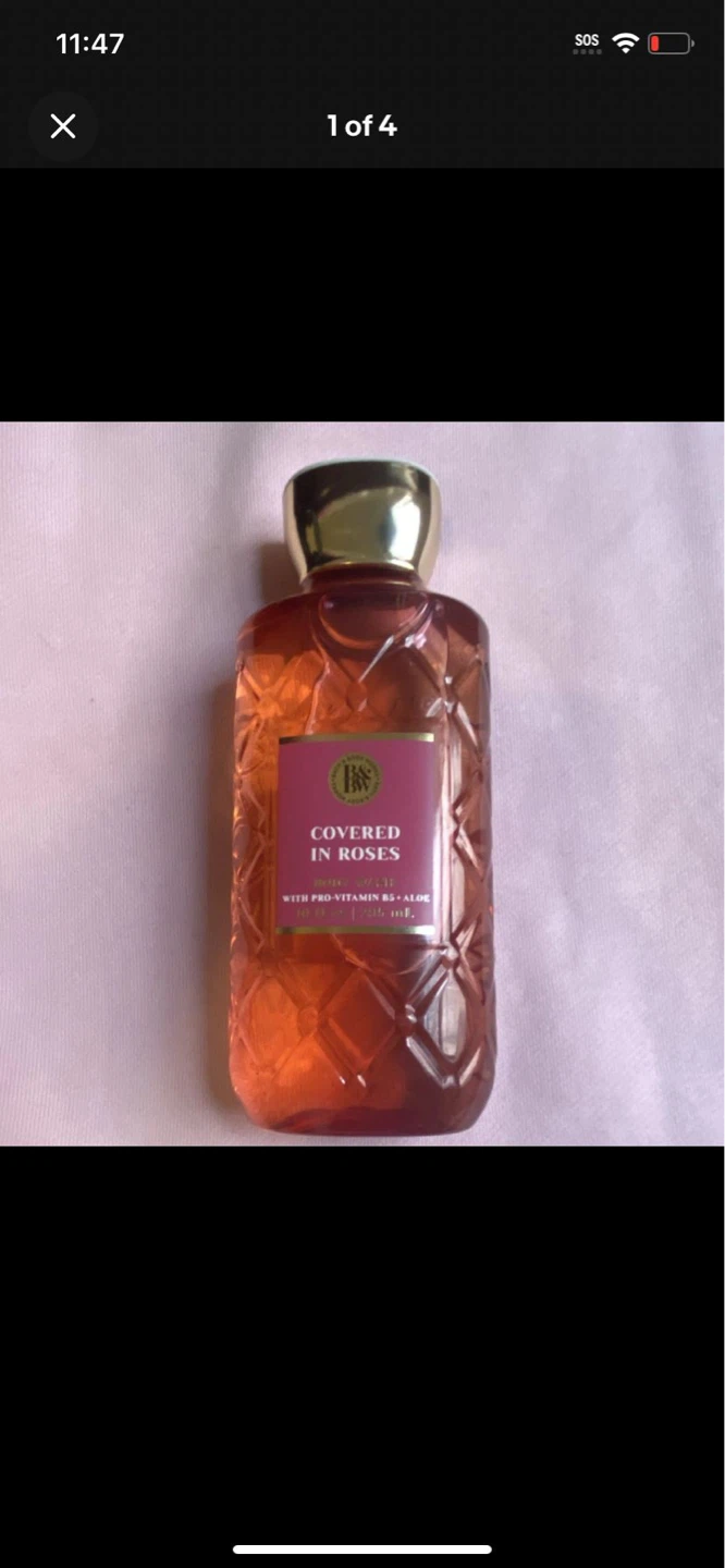 Bath & Body Works Covered in Roses Shower Gel 10 oz