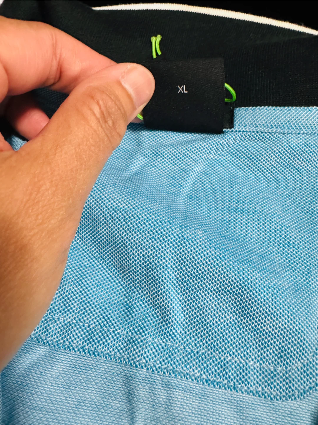 BOSS Hugo Boss Men's Blue Polo Shirt XL - photo 2