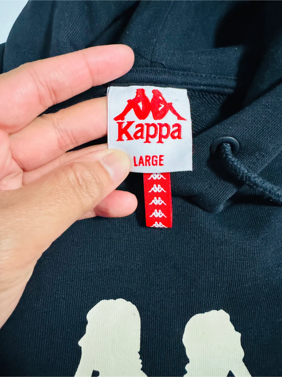 Kappa Hoodie Large Grey - photo 2