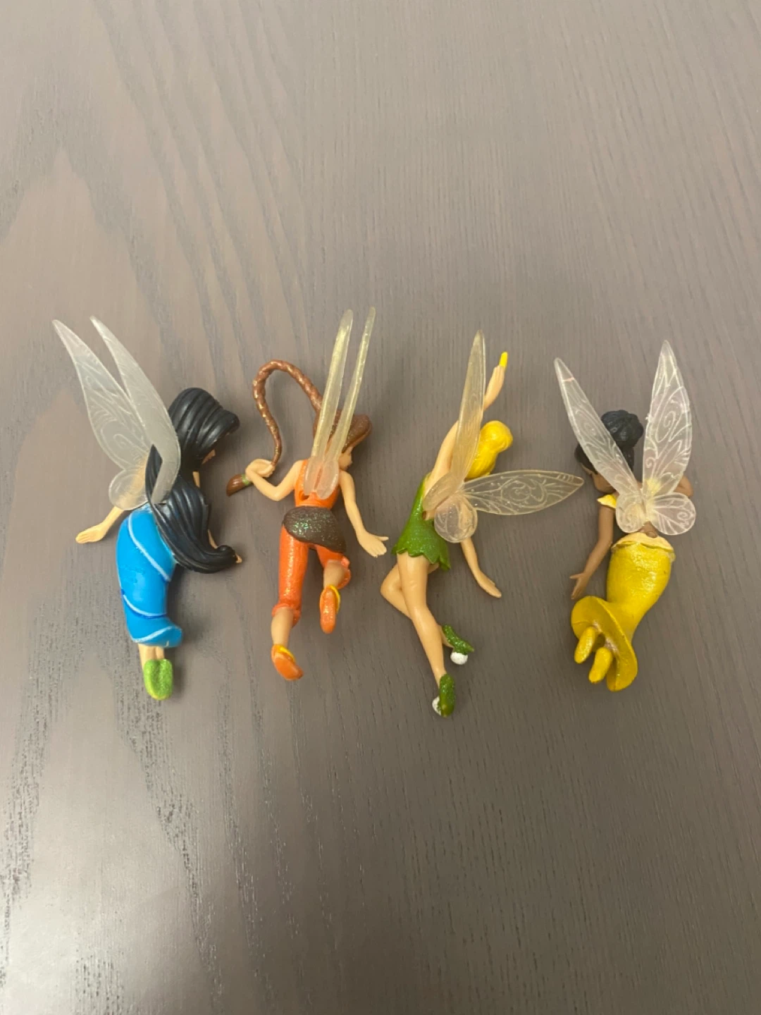 Fairies Pixie Rosetta Tinker Bell Mist Iridessa 4” Figure Lot - photo 2