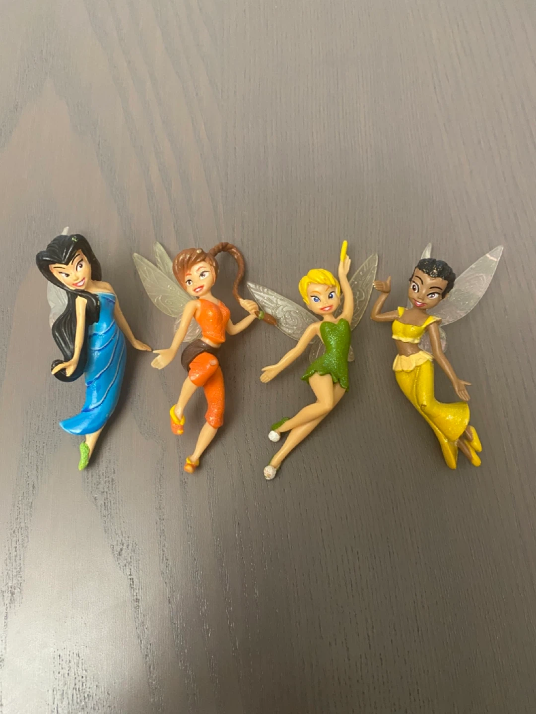 Fairies Pixie Rosetta Tinker Bell Mist Iridessa 4” Figure Lot