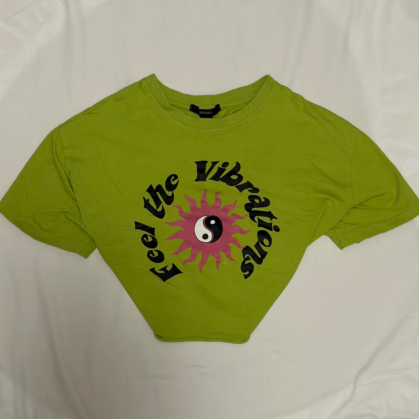 Graphic Crop Top