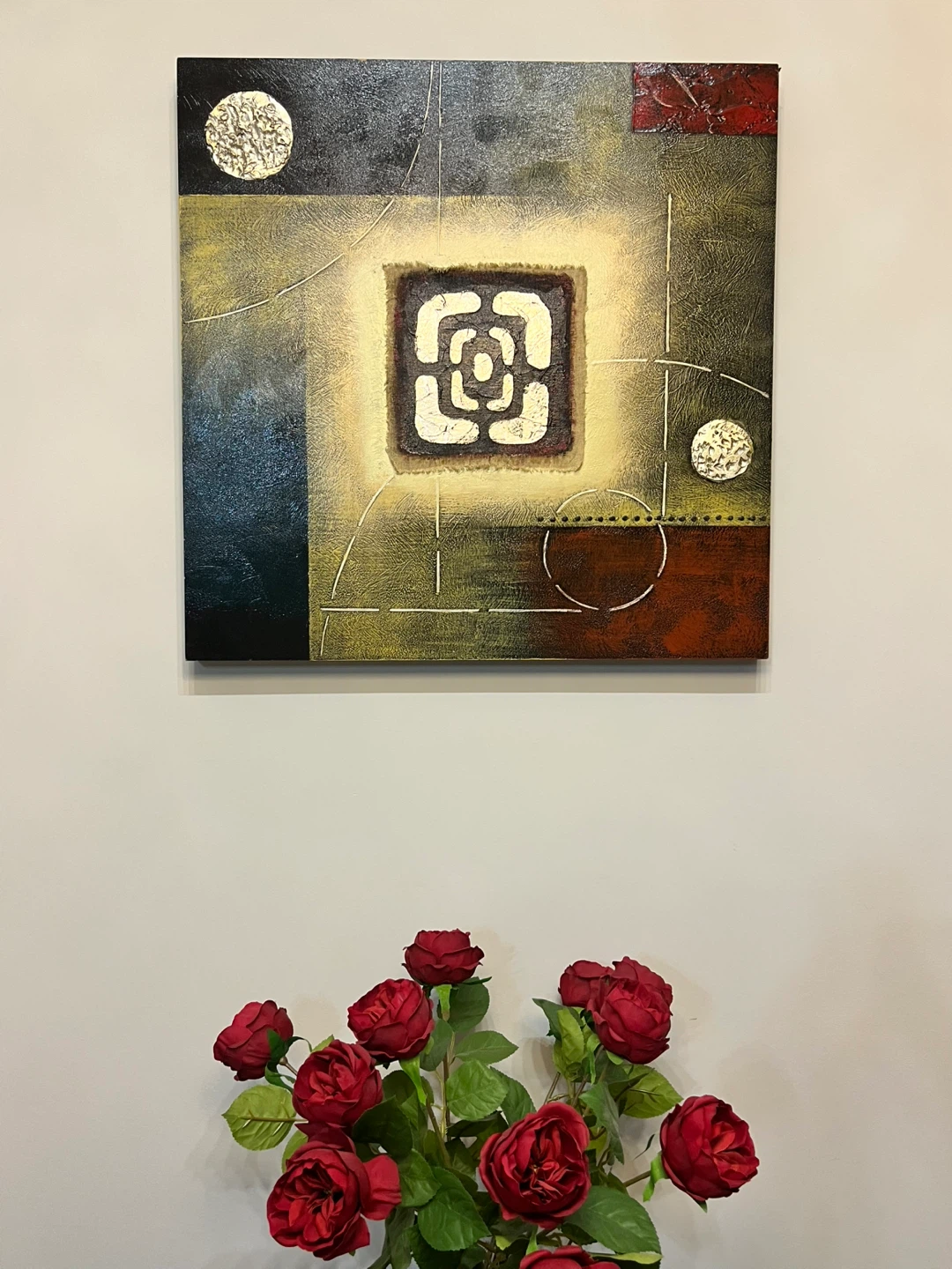 🌱 Abstract Wall Art Canvas Painting