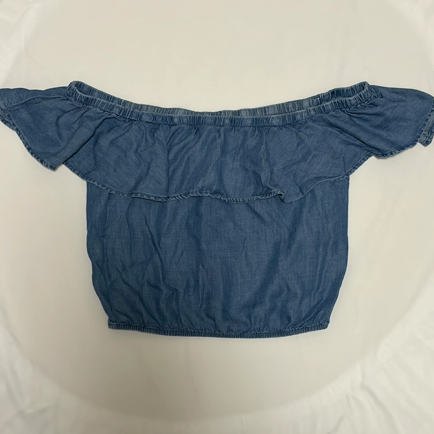 Off Shoulder Ruffle Top