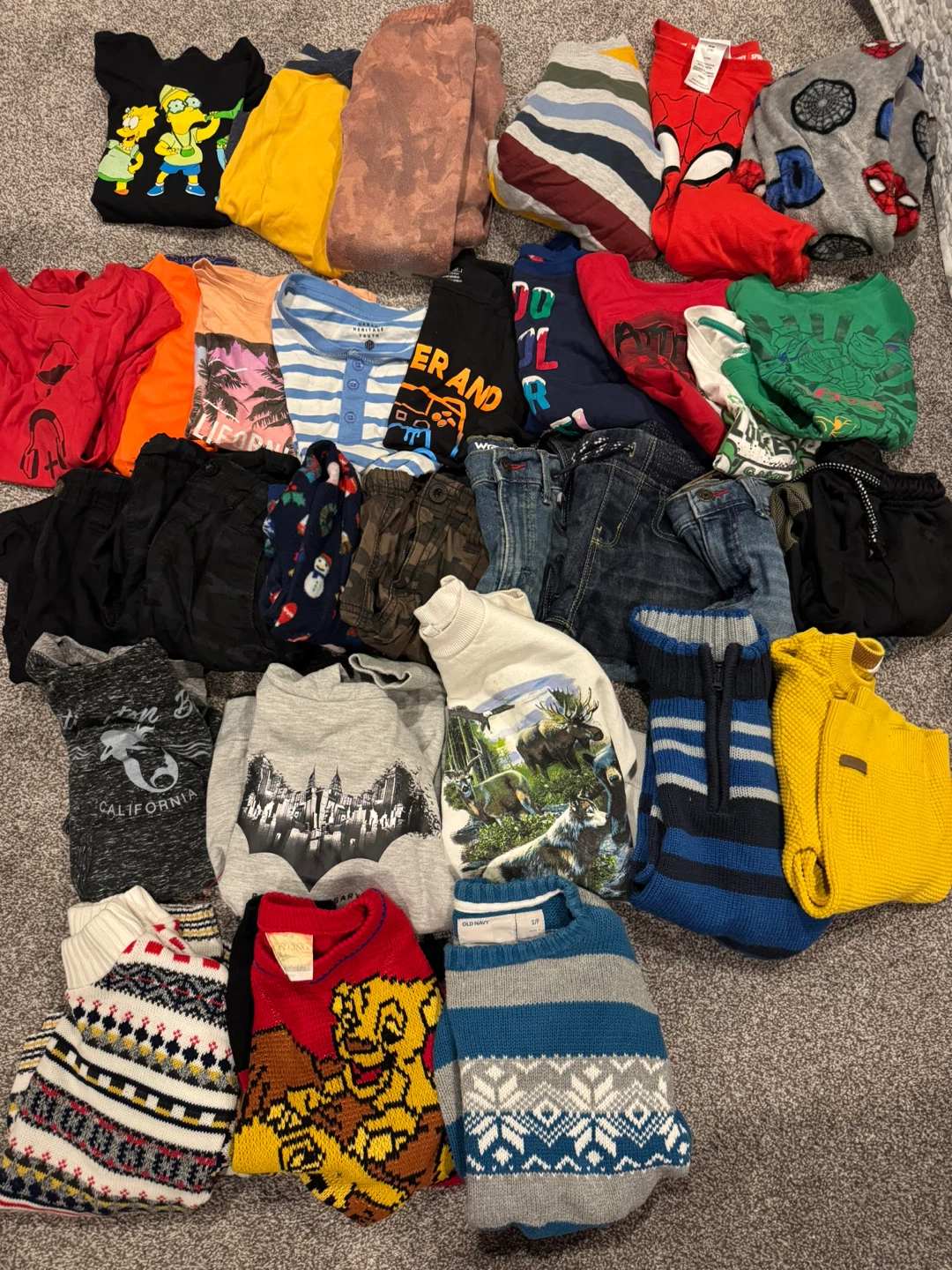 6-7T Bundle of Boys' Clothes