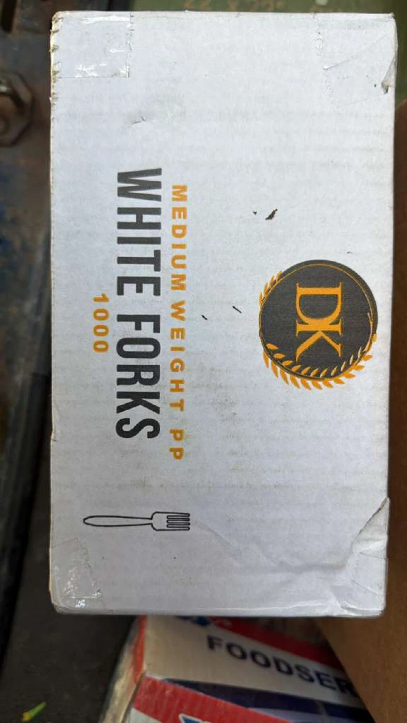 DK White Forks - 1000 Count