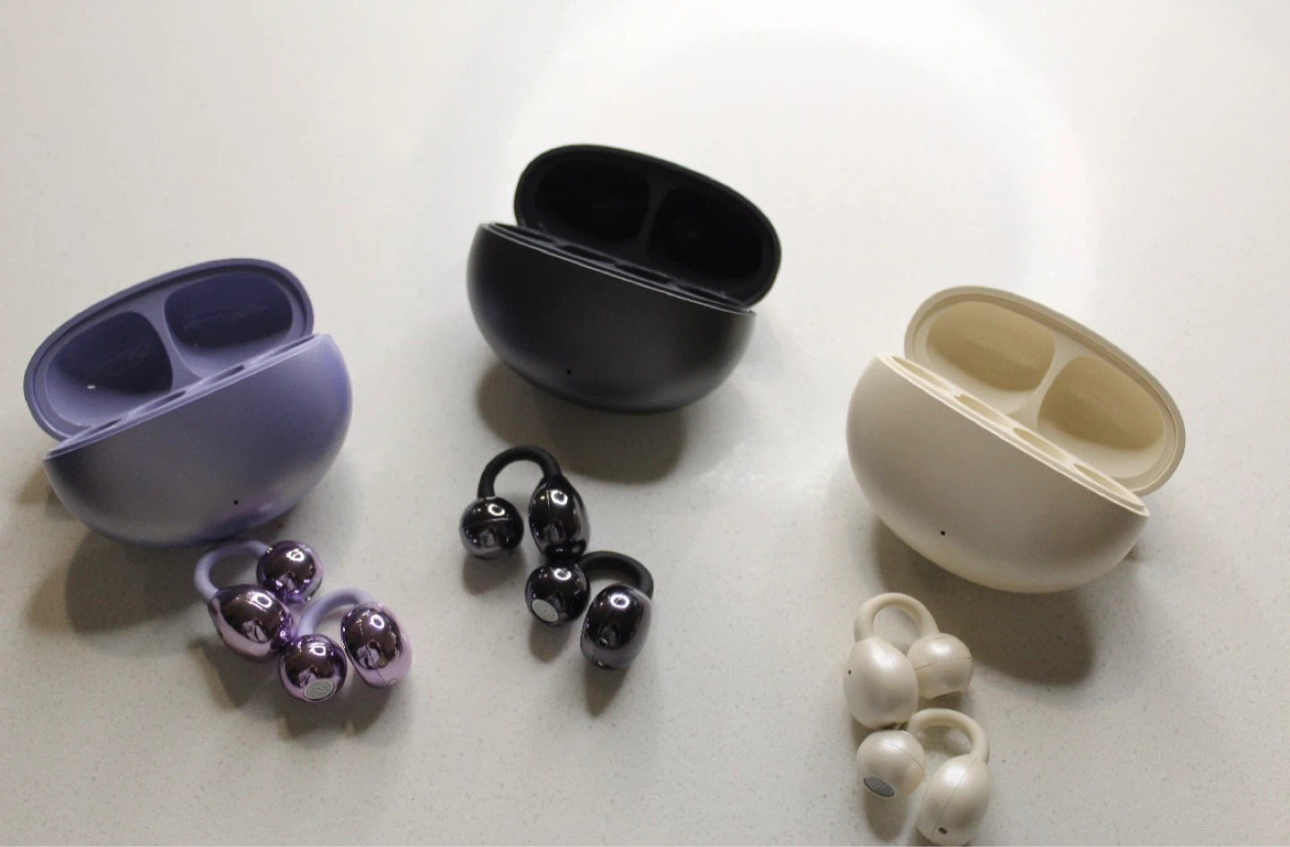 Wireless Earbuds with Charging Case (Set of 3)